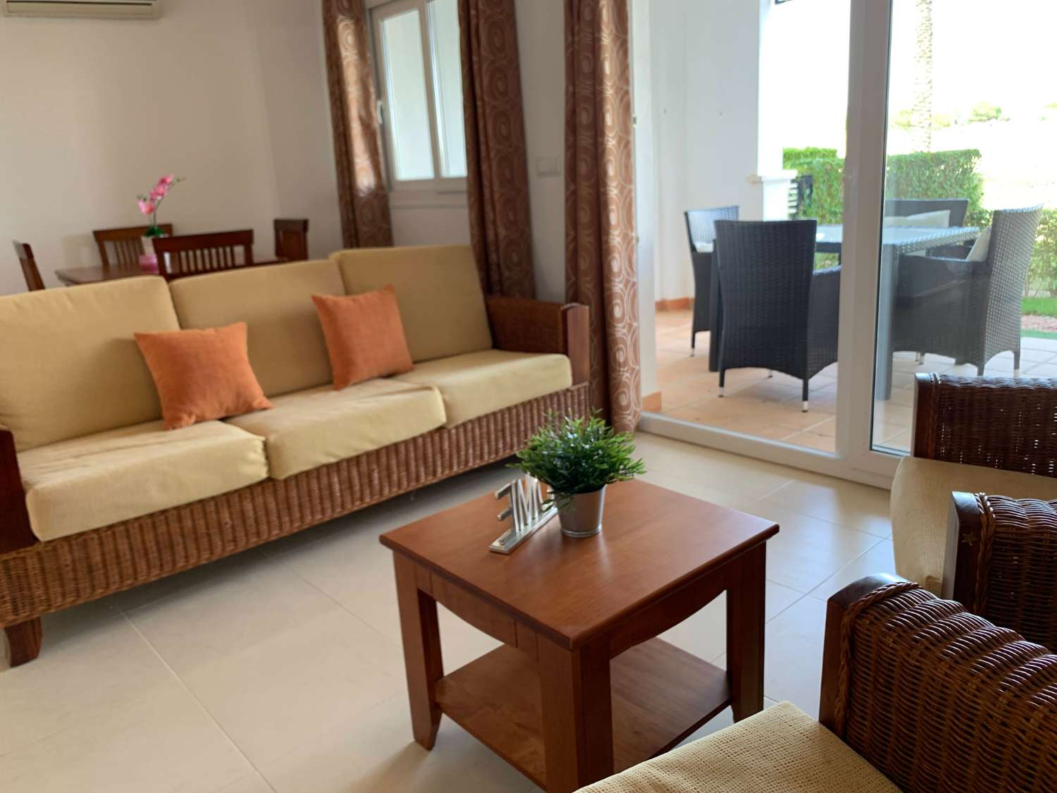 Appartement au rez-de-chaussée à louer à long terme à Hacienda Riquelme Golf Resort
