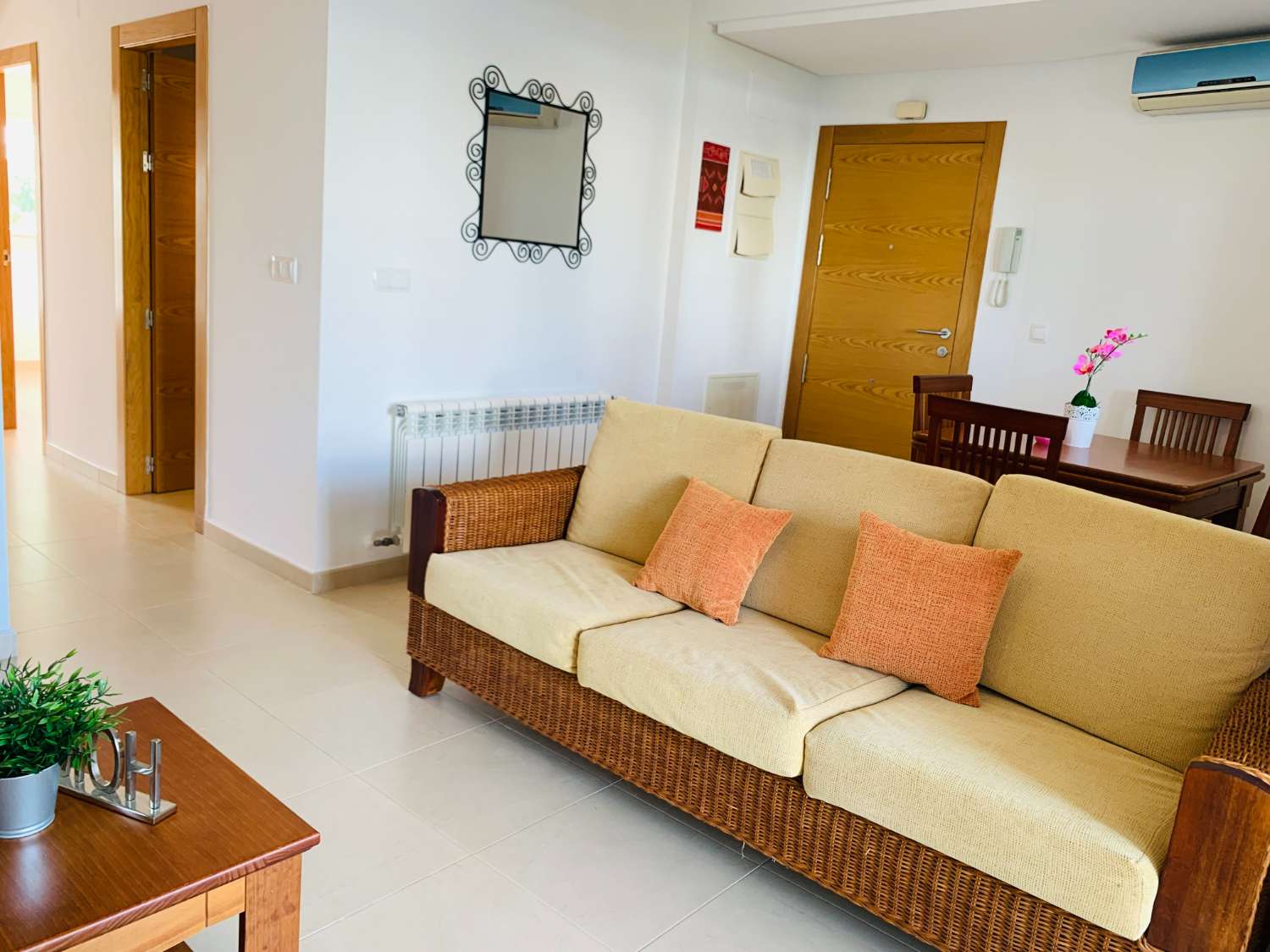 Gelijkvloers appartement voor lange termijn verhuur in Hacienda Riquelme Golf Resort