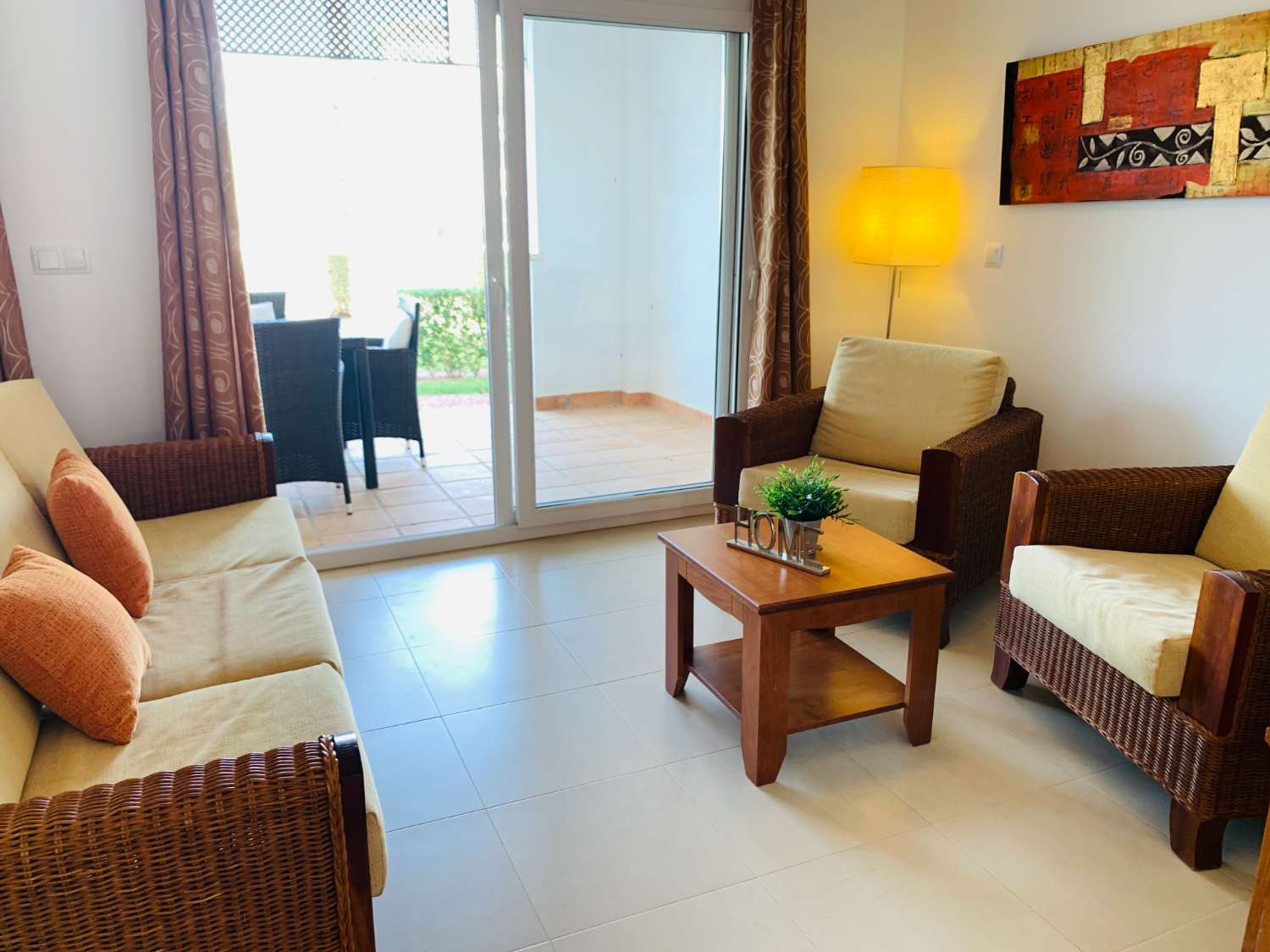 Квартира на первом этаже для долгосрочной аренды в Hacienda Riquelme Golf Resort