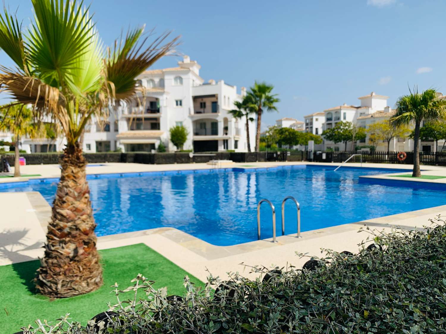 Gelijkvloers appartement voor lange termijn verhuur in Hacienda Riquelme Golf Resort