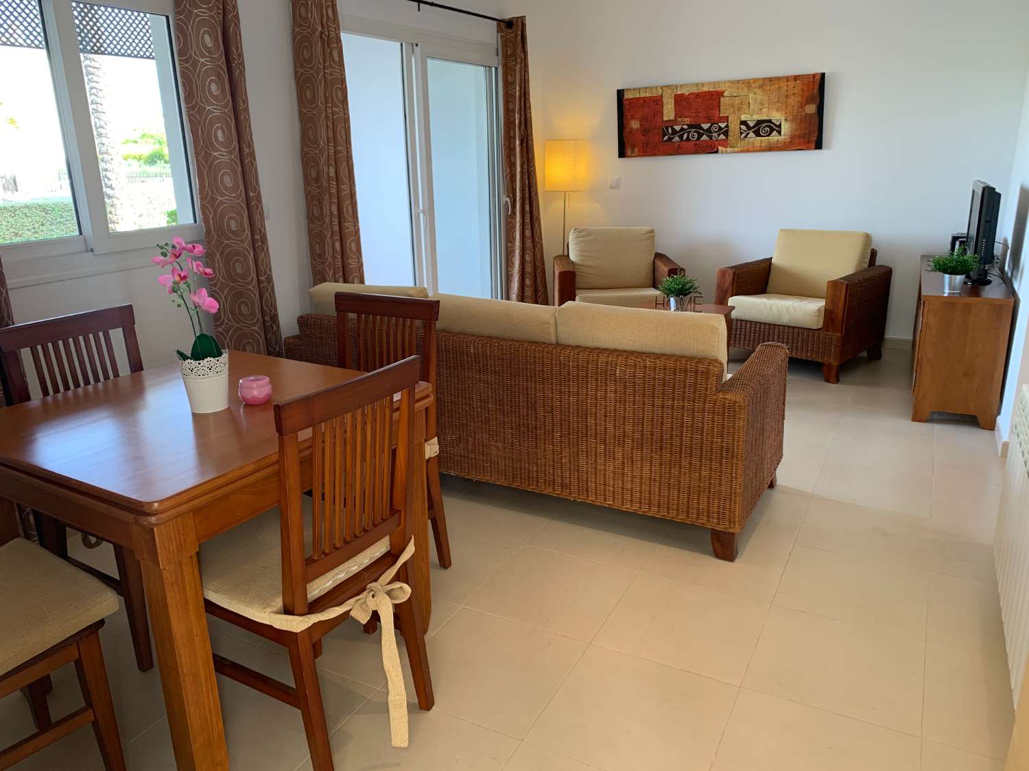 Alquiler de apartamento en Planta Baja para larga temporada en Hacienda Riquelme Golf Resort