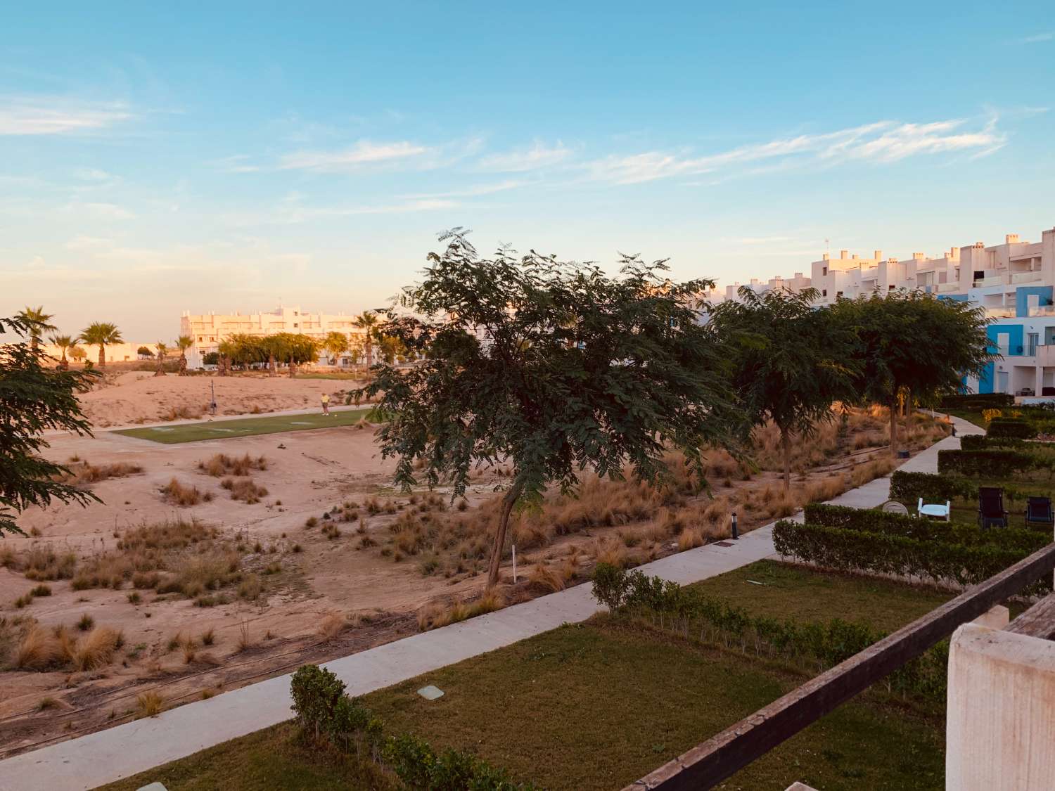 Vi tilbyr deg denne idylliske leiligheten i Las Terrazas de La Torre Golf Resort